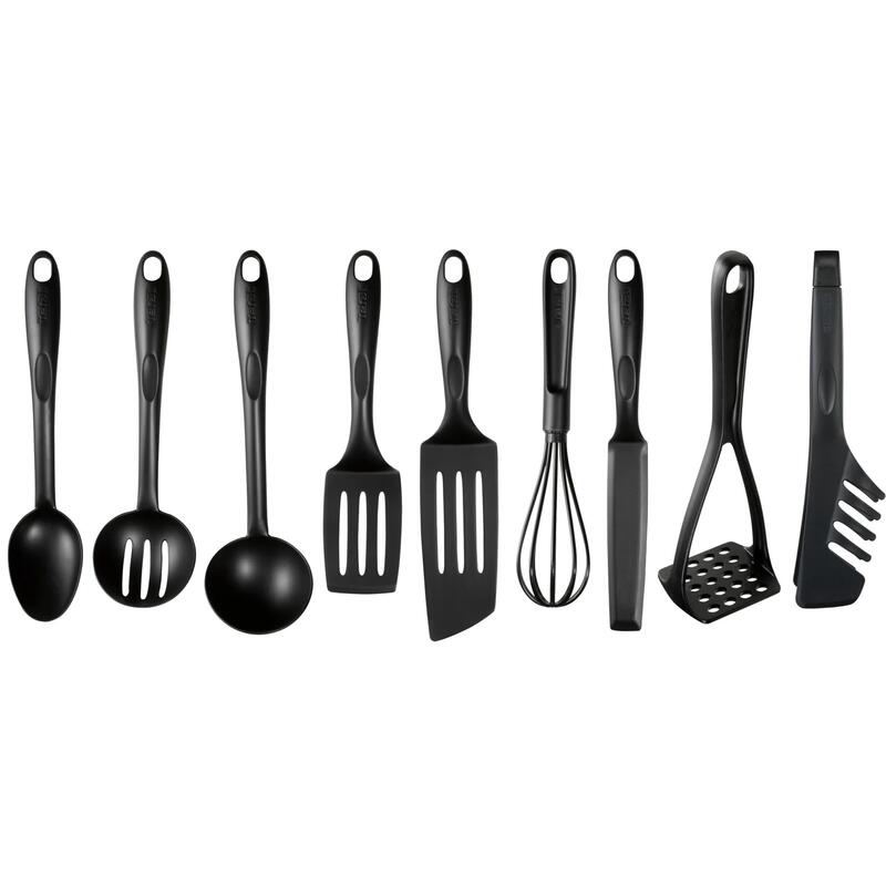 Spoon and Spatula TEFAL Bienvenue Cooking Accessories Set 9 Pieces K001S925