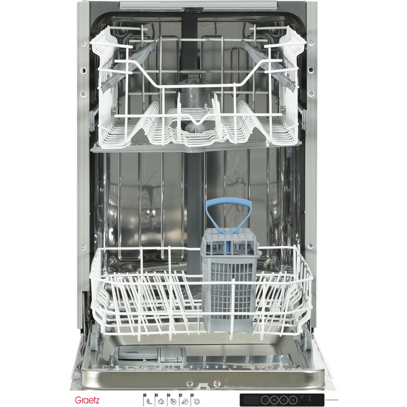 ჭურჭლის სარეცხი მანქანა GRAETZ DW4510BIWH — ფოტო 1