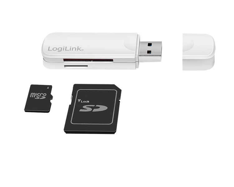 Logilink CR0034A ბარათების წამკითხველი (USB 3.0)