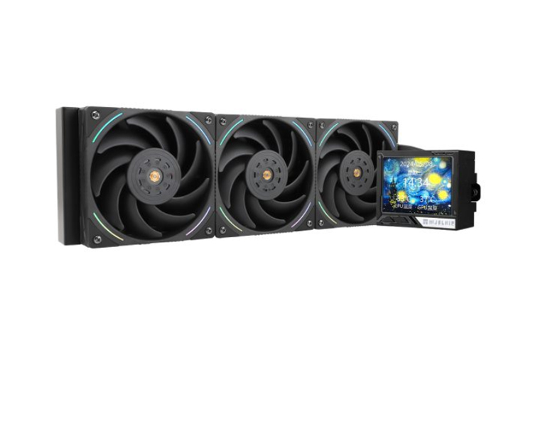 ქულერი: THERMALRIGHT Mjolnir Vision 360 BLACK ARGB CPU Universal Cooler