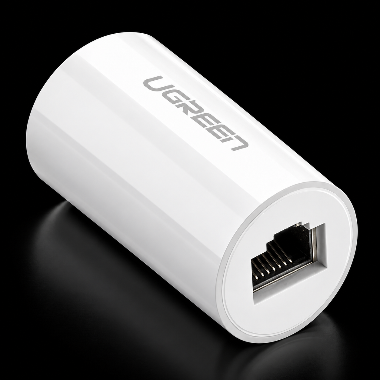 LAN გადასაბმელი UGREEN NW116 (20391), Anti Thunder Rj45 Ethernet Connector, White