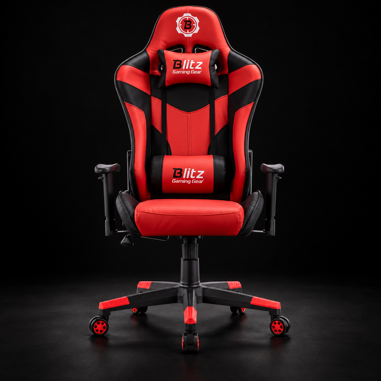 გეიმერული სავარძელი ALLX SK8817, Gaming Chair, Black/Red
