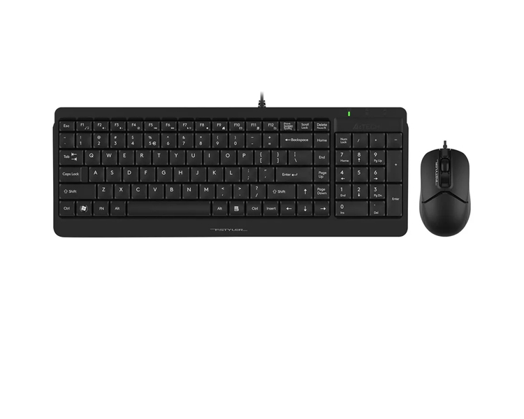 კლავიატურა-მაუსი: A4Tech Fstyler F1512 2-Section