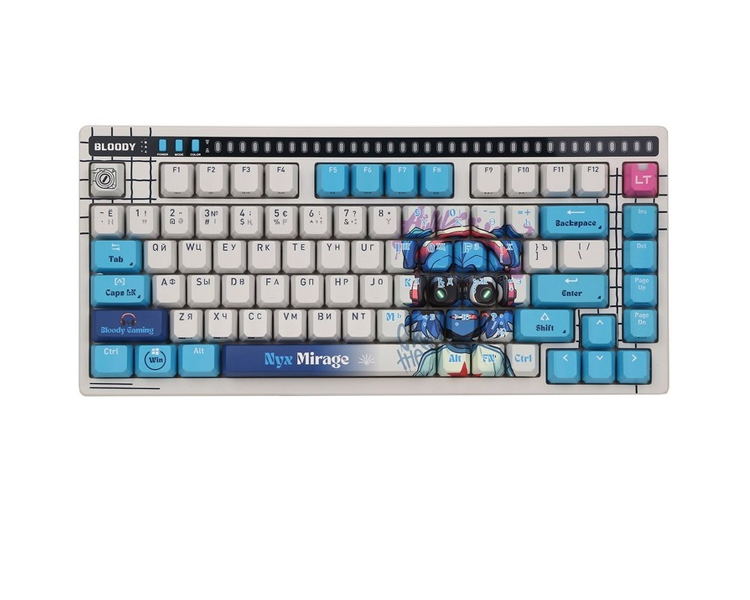 კლავიატურა: A4Tech Bloody AT75 Alpha Optical Switch Keyboard Nyx Mirage
