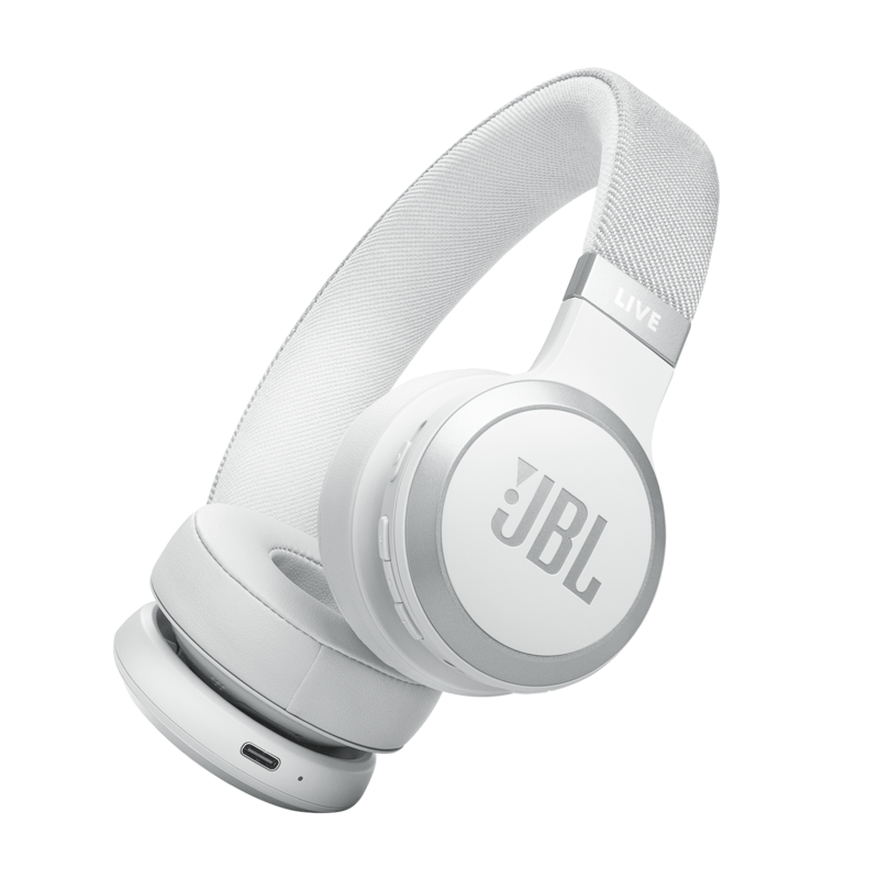 Headphones JBL Live 670 NC White