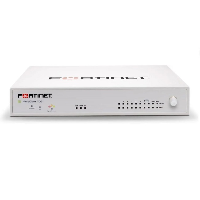 ქსელური უსაფრთხოების მოწყობილობა Fortinet FortiGate-70F RJ45