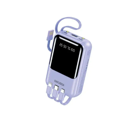 პორტატული დამტენი KAKUSIGA Ksc-1095 10000mah Purple