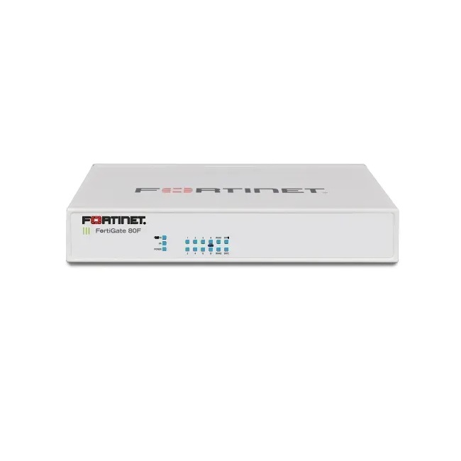 ქსელური უსაფრთხოების მოწყობილობა Fortinet FortiGate-80F RJ45