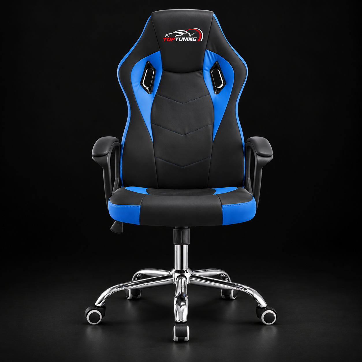 გეიმერული სავარძელი ALLX SK8815, Gaming Chair, Blue/Black