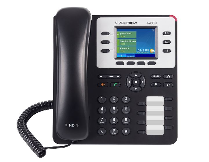 IP ტელეფონი Grandstream GXP2130 320x240 PoE