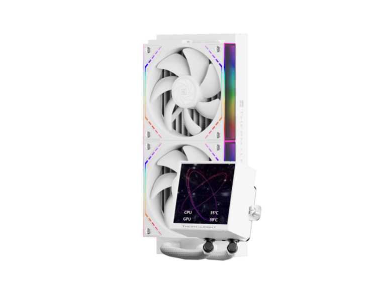 THERMALRIGHT Peerless Vision 240 ARGB WHITE — უნივერსალური CPU ქულერი