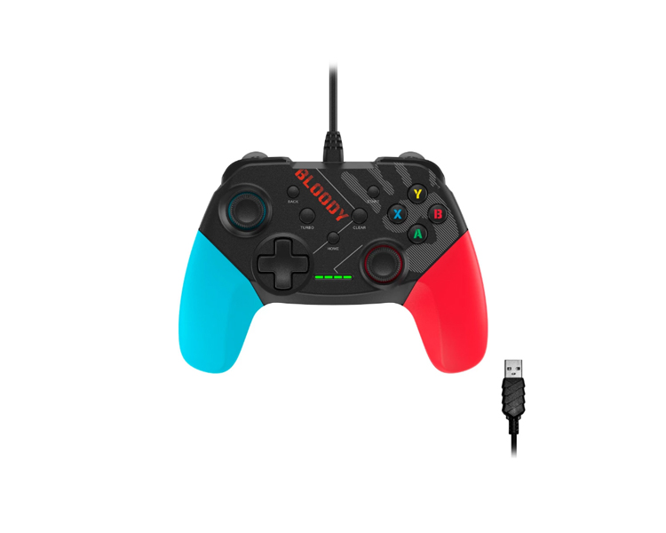 კონტროლერი A4Tech Bloody GP30 Wired Gamepad Sports Blue