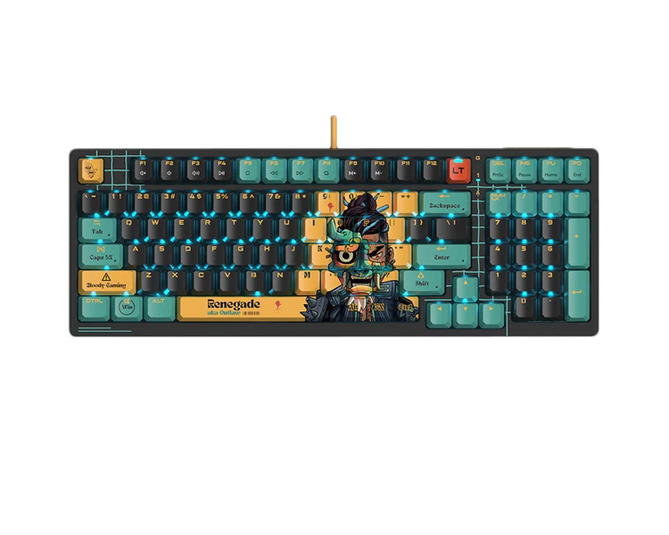კლავიატურა: A4Tech Bloody AT98 Alpha Optical Switch Keyboard Renegade